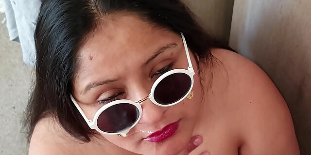 bbw,big tits,cum,latin,swallow